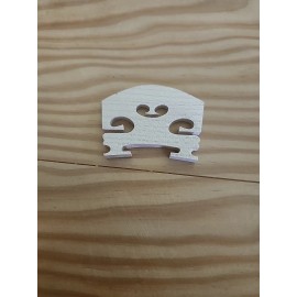 happystrings 3/4 Violin Maple Bridge Fitted Polished String Parts Fitting Can be Use Directly