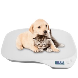 Animal Scales for Small Animals, 15 kg Digital Small Animal Scales (g/oz/lb/ml), Kitchen Electronic Food Scales for Vegetables, Fruits, Weight Scales for Kittens, Puppies, Hamsters, Birds, Rabbits