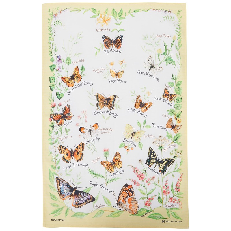Samuel Lamont Tea Towel, Multi-Colour, One Size