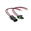ONLINE LED STORE True Mods 2-Wire Weather Pack Connector Kit