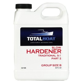 TotalBoat 5:1 Epoxy Slow Hardener 25 Ounces (for 1 Gallon of Resin)
