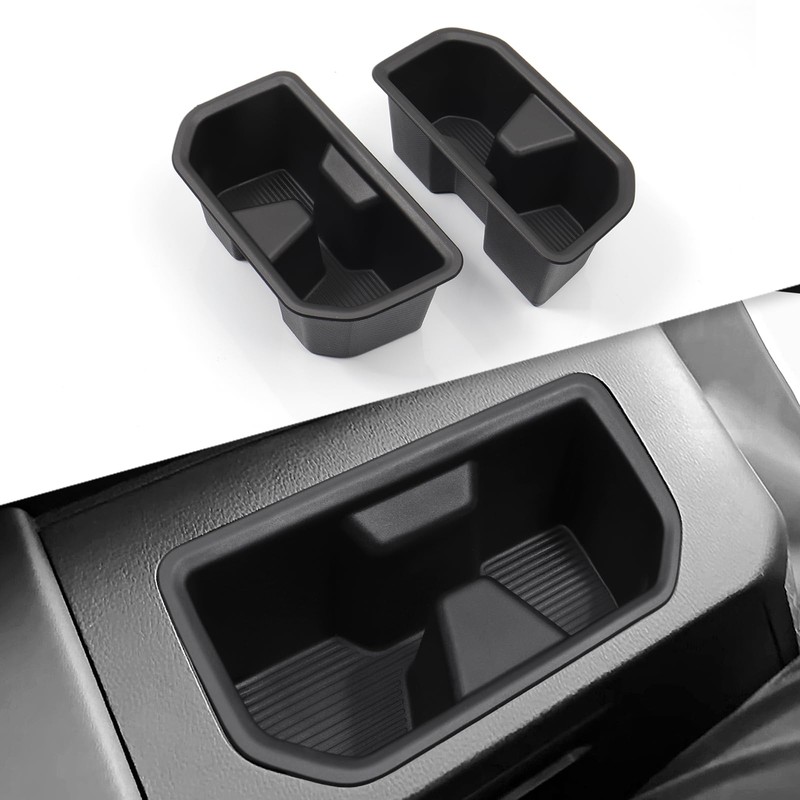 smabee 2PCS Rear Cup Holder Insert for Toyota Sequoia 2024
