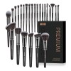 Maange Brochas Set 25 Brochas Maquillaje Profesionales Con Caja Alta