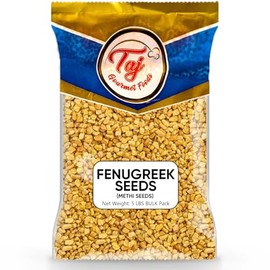 TAJ Fenugreek Seeds 5-Pounds Bulk Pack Whole Methi Seeds | All_Natural
