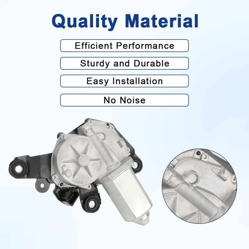 VANJING Rear Windshield Wiper Motor Compatible with Nissan Rogue 2014