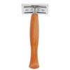 Long Handle Double Edge Safety Razor Zinc Alloy Resin Manual