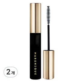 [Vegan Beauty] Marcique Enriched Eyelash Nutrient Black, 7.5ml, 2 pcs / [비건뷰티] 마르시끄 인리치드 속눈썹 영양제 블랙, 7.5ml, 2개