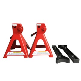 3 Ton 6,600 Lbs Jack Stands High Lift Set Capacity Steel Car Auto Shop Axle Hoist Lift Portable for SUV Truck RV 1 Pair