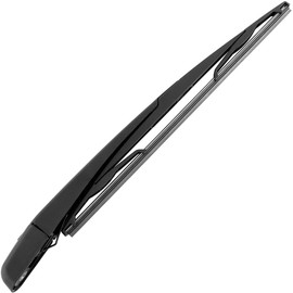 WEDOAUTO Rear Windshield Back Wiper Arm Blade Set Fit For Nissan Versa 2007 2008 2009 2010 2011 2012 1.6L 1.8L l4 Hatchback Replace# 28780-EL000 28795-EL00A