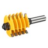 Yakamoz Professional Adjustable 1/2 Shank Finger Joint Router Bit with