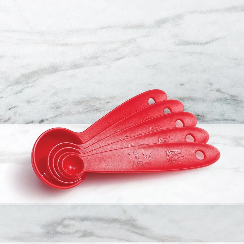 King Arthur Baking Company Lightweight Measuring Spoons, BPA- And PFAS-Free,