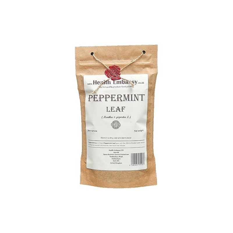 Health Embassy Peppermint Leaf (Mentha × piperita L.) Loose Herbal