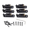 Electric Guitar Split Bridge Saddle Roller Ball String Plate Metal
