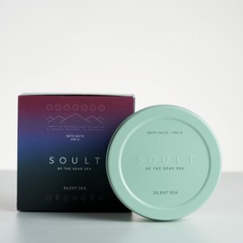 SOULT Silent Sea Bath Salts I Dead Sea Salt Rich in Minerals I for Sensitive and Dry Skin I Pure I 350 g