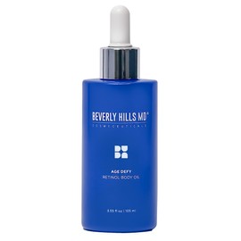 Beverly Hills MD Age Defy Retinol Body Oil- Reduce Wrinkles, Lift, Firm & Tighten Skin w/Marula- Hydrate Crepey Skin & Support Collagen- Anti-Aging for Sagging Skin- Chest, Neck, Arms, Hands, Thighs