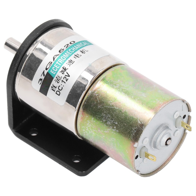 DC Worm Gear Motor Micro Brushed Self Locking Aluminum Alloy
