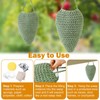 3 Pack Crochet Fake Wasp Nest, Faux Hanging Wasp Hornets