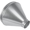 HVAC OV 12"" to 4"" Inch Round Duct Reducer -