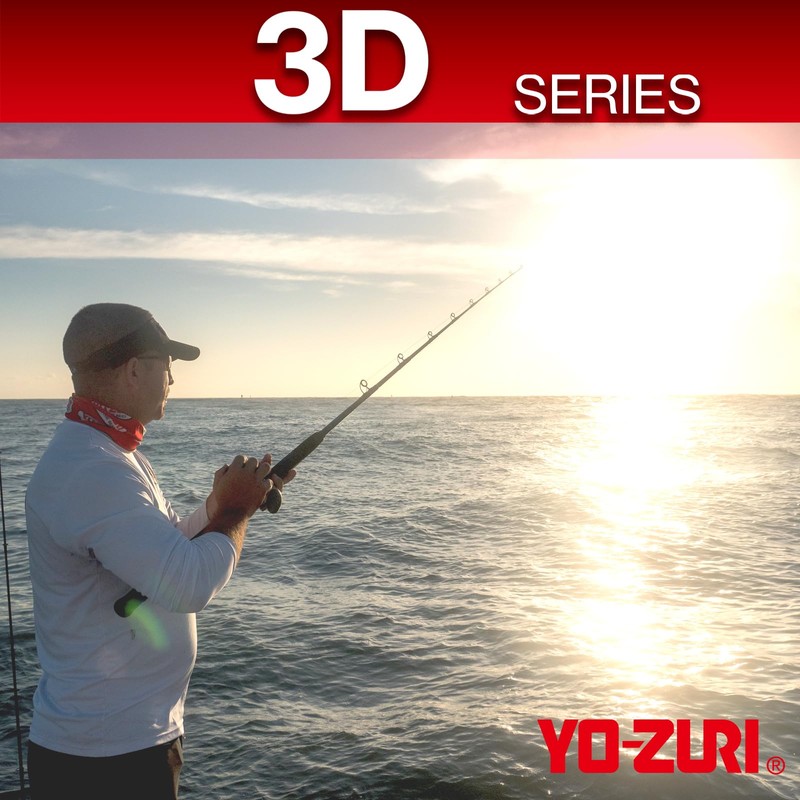 YO-ZURI 3D Magnum DD Floating Salt Lure, 7.1 inches (180