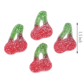 Sour Twin Cherries Gummy Candy 2.2 Pound