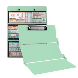 Whitecoat Clipboard® Trifold - EMT Edition (Mint, Trifold)