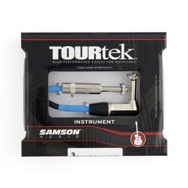 Samson Tourtek TIL3 3' Instrument Cable with (1) Right Angle Connector