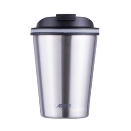 Avanti GOCUP Double Wall Insulated Travel Cup, 236ml / 8oz, Brushed Stainless Steel