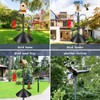 Gtongoko Smart Bird Feeder Pole Squirrel Proof 1-Inch Dia 94