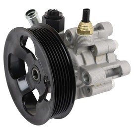 TRQ Power Steering Pump Compatible with 2002-2009 Toyota Camry 2002-2008 Solara