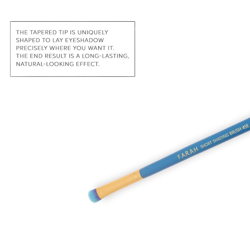 F.A.R.A.H Premium Short Shading Brush 45E (Blue)