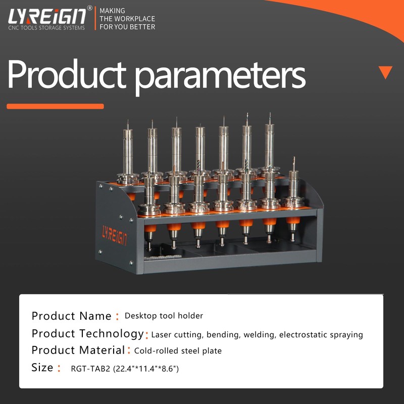 LYREIGN CNC Tool Rack for Workshop Storehouse Airplane Car Furniture