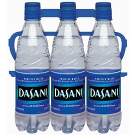 Dasani Bottled Water, 6-0.5 Liter Bottles (101.4 Fl. Oz. Net)