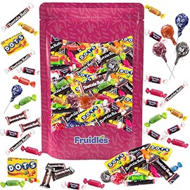 Fruidles Tootsie Child's Play Mega Candy Assortment Mix, Perfect for Event Parties, Peanut & Gluten-Free Birthday Treats, Assorted Flavors, Candies & Lollipops (1 Pound)