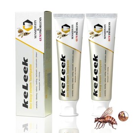 Bee Wasp Venom Whitening Toothpaste for Sensitive Teeth and Gums Problems -Bleeding Gums, Redness & Swelling Gums, Bad Breath, Mouth Sores,Plaque - Specification: 1pcs