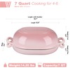 VORRINGARD Enameled Cast Iron Sourdough Bread Oven, Dutch Oven, Loaf