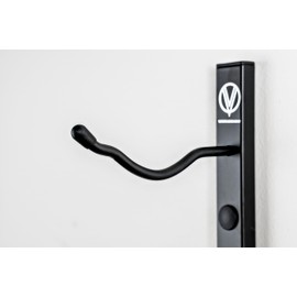 VintageView W Series Wine Rack 1-9 Bottle Wall Mounted Wine Rack (Satin Black) Stylish Modern Wine Storage with Label Forward Design