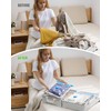 Vacuum Storage Bags for Travel, 16 Pack (4L+4M+4S+4XS) Vacuum Seal