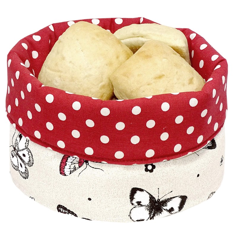 Lashuma Round Bread Basket Diameter 22 cm Height 13 cm
