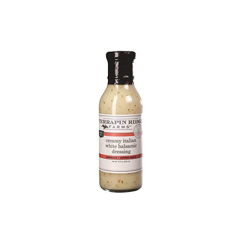 Terrapin Ridge Farms Creamy Italian White Balsamic Dressing – Rich,