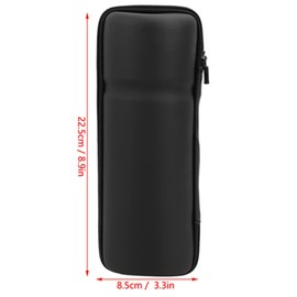 Bicycle Tool Bag, Bicycle Saddle Bag, Waterproof Bicycle Bottle Holder, Hard Shell Repair Tool Bag, Maintenance Kit, Black