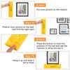 KEDEMAS 224 Pcs Picture Hooks for Frames, Picture Hanging Kit,