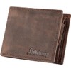 Hodalump Genuine Leather Men's Wallet in Gift Box with RFID