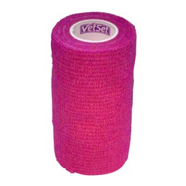 Other VETSET WRAPTEC COHESIVE BANDAGE 100MM, Clear