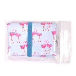 LAURA ASHLEY Pretty Flamingo N4821700 Leisure Sheet, For Girls, For Children, Single Person Compact, For Sports Events, Excursions