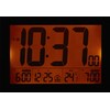 RHYTHM 8RZ223SR03 Alarm Clock, Radio Clock, Electronic Sound Alarm, Temperature,