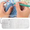 Knitting Needles Case Empty Crochet Hooks Storage Bag Knitting Needle