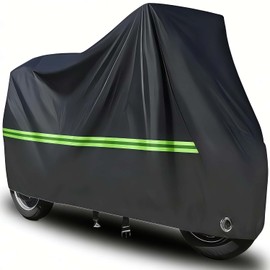 Outdoor Motorcycle Cover for Simson Schwalbe Schwalbe - Winterproof Waterproof Motorcycle Tarpaulin with UV Protection & Windproof Buckles | For Scooters Mopeds Motorcycles