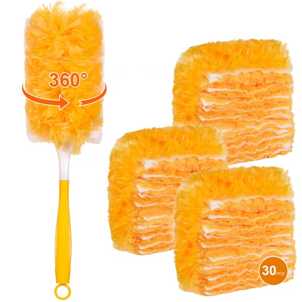 360° Duster Refill for Swiffer & Vzpeun Duster Handle, 30