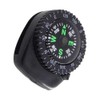 Black Button Compass Mini Survival Compass Compass for Hiking Oil