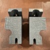 Harger Ultraweld RMJHTS3/16X 3/16” Tab Bond Rail Head Mold Pair